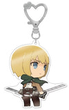 Armin Arlert Attack on Titan Season 2 Nuigurumini Nuigurumini Deka Acrylic Key Chain Key Chain [USED]