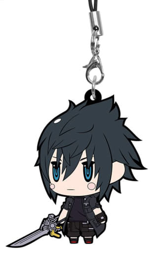 Noctis Lucis Caelum Final Fantasy Trading Rubber Strap Vol.8 Key Chain [USED]