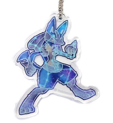 Lucario Pokemon Acrylic Charm Collection Look Upon The Stars Pokemon Center Limited Charm [USED]