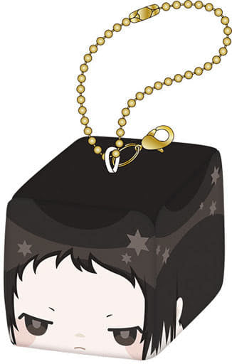 Ryunosuke Akutagawa Bungo Stray Dogs Face Cube Plush Key Chain Collection Key Chain [USED]