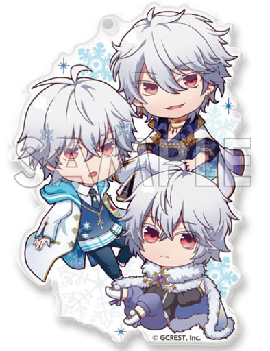 Snow Land 100 Sleeping Princes and the Kingdom of Dreams Eformed Pon!tto Acrylic Ball Chain Key Ring [USED]