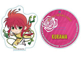 Kurama Yu Yu Hakusho Charamyu Standing Acrylic Key Chain Key Chain [USED]