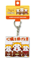 Dedicate your heart Raccoon Rascal X Attack on Titan Acrylic Key Chain Key Chain [USED]