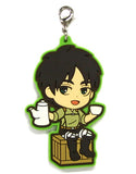 Ellen Yeager Sitting Attack on Titan Ichiban Kuji Survive! Survey Corps Rubber Mascot Kyun Chara Illustrations Prize J Key Chain [USED]