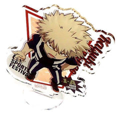 My Hero Academia Katsuki Bakugo Ichiban Kuji U.A. Sports Festival! Fighting Spirit Acrylic Stand U.A. Sports Festival! Prize F Acrylic Stands [USED]