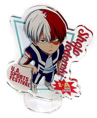 My Hero Academia Shoto Todoroki Ichiban Kuji U.A. Sports Festival! Fighting Spirit Acrylic Stand U.A. Sports Festival! Prize F Acrylic Stands [USED]