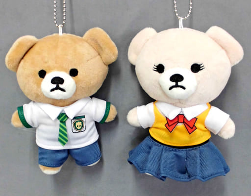 Tachibana Taki Miyamizu Mitsuha Your Name. Uniform Stuffed Toy Mascot 7net Limited Blu-Ray/DVD Bundled Bonus Key Chain [USED]