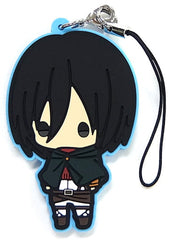 Mikasa Ackerman 2 Attack on Titan Rubber Strap Collection Key Chain [USED]