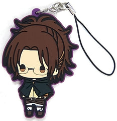Hange Zoe 06 Attack on Titan Rubber Strap Collection Key Chain [USED]