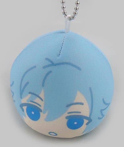 Tamaki Yotsuba Wow. Ver. IDOLiSH7 Omanjuu Niginigi Mascot 2 Bunkyodo & Animega Limited Box Purchase Privilege Key Ring [USED]