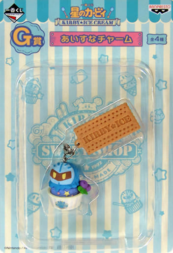 Meta Knight Kirby Ichiban Kuji Kirby Ice Cream Ice na Charm Prize G Charm [USED]