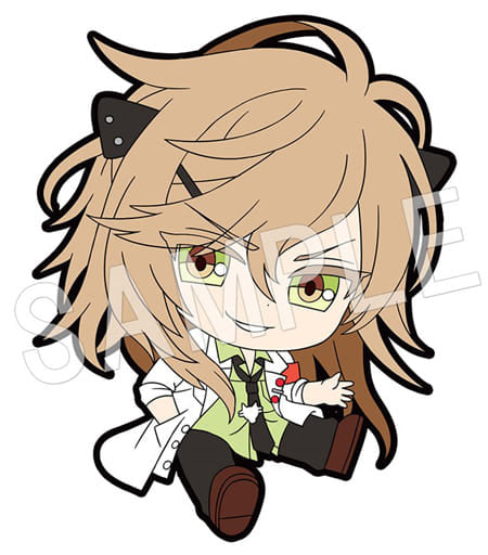Kageyuki Shiraishi Color x Malice Petanko Rubber Charm Key Chain [USED]
