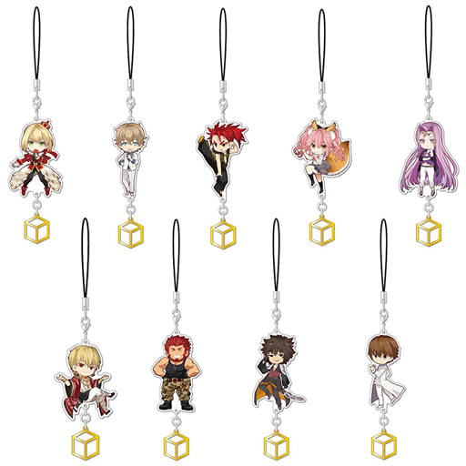 Saber / Nero Claudius, etc. Fate/Extella Yurayura Charm Collection Part 1 All 9 Types Set Charm [USED]