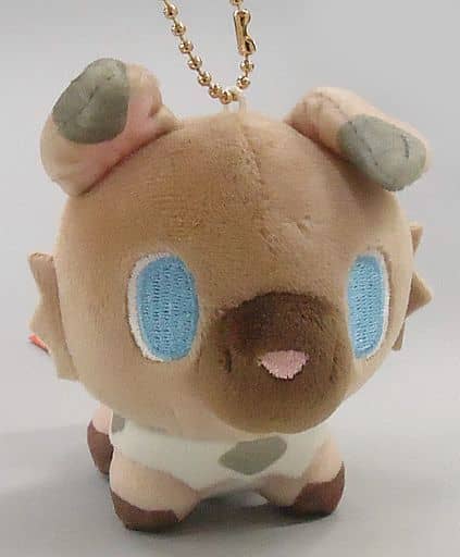 Rockruff Pokemon Pokemon Dolls Mocchiri Mascot Pokemon Center Limited Key Chain [USED]