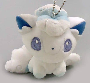 Alolan Vulpix Pokemon Pokemon Dolls Mocchiri Mascot Pokemon Center Limited Key Chain [USED]