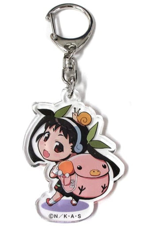 Mayoi Hachikuji Monogatari Series Trading Acrylic Straps Ishin Nishio Daijiten Limited Key Chain [USED]