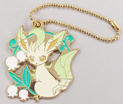 Leafeon Pokemon Ichiban Kuji Eievui & Flowers Design Charm Prize G Charm [USED]