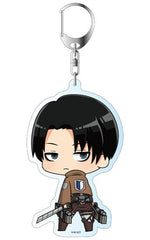 Levi Attack on Titan Season 2 Deka Key Chain Deformed Ver. Key Chain [USED]