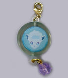 Alolan Vulpix Pokemon Charm Collection Candy Pattern Pokemon Center Limited Key Ring [USED]