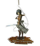 Mikasa Ackerman Attack on Titan Acrylic Stand Key Chain Attack On Titan in Joypolis -Season2- Limited Key Chain [USED]