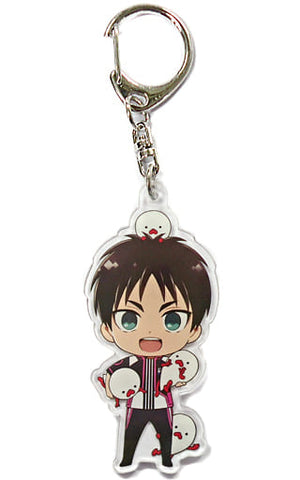 Ellen Yeager Attack on Titan Trading Acrylic Key Chains Attack On Titan in Joypolis -Season2- Limited Key Chain [USED]