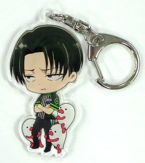 Levi Ackerman Attack on Titan Trading Acrylic Key Chains Attack On Titan in Joypolis -Season2- Limited Key Chain [USED]