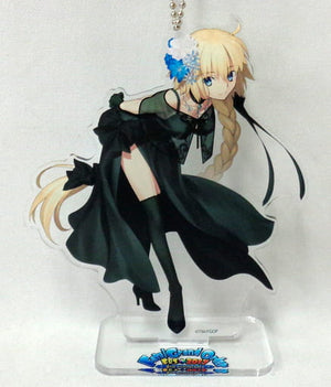 Ruler/Jeanne d'Arc Fate/Grand Order Newly Drawn Acrylic Mascot 1st Singularity Fes. 2017 2nd Anniversary Limited Key Chain [USED]