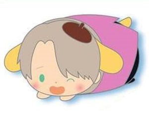 Victor Pompompurin Yuri!!! On ICE Mochikororin Key Ring [USED]