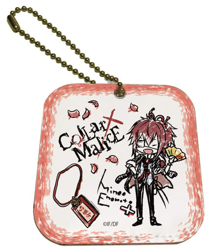 Mineo Enomoto Color x Malice Graph Art Design Leather Mirror Charm Charm [USED]