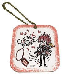 Mineo Enomoto Color x Malice Graph Art Design Leather Mirror Charm Charm [USED]