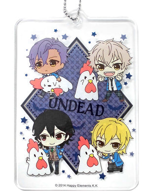 UNDEAD Ensemble Stars! PVC Key Chain LAWSON Limited Key Chain [USED]