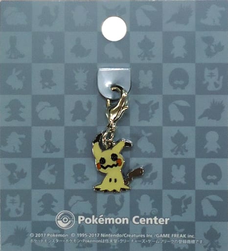 Mimikyu Pokemon National Pokedex Metal Charm Pokemon Center Limited Charm [USED]