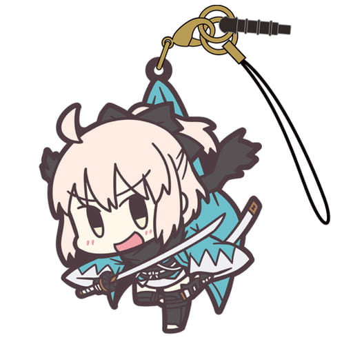 Saber Souji Okita Fate/Grand Order Tsumamare Strap Key Chain [USED]