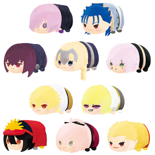 Shielder / Mash Kyrielight, etc. Fate/Grand Order Mochimochi Mascot All 10 Types Set Key Ring [USED]