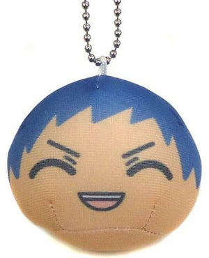 Aomine Daiki Teiko Junior High Ver. Kuroko's Basketball Omanju Nigi Nigi Mascot Chibi Ensky Limited Omanju Nigi Nigi Mascot Box Purchase Bonus Key Ring [USED]