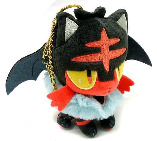 Litten Pokemon Mascot Pokemon Halloween Time Pokemon Center Limited Key Chain [USED]