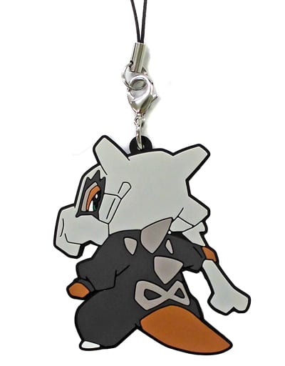 Cubone Pokemon Rubber Strap Collection Pokemon Halloween Time Pokemon Center Limited Key Chain [USED]