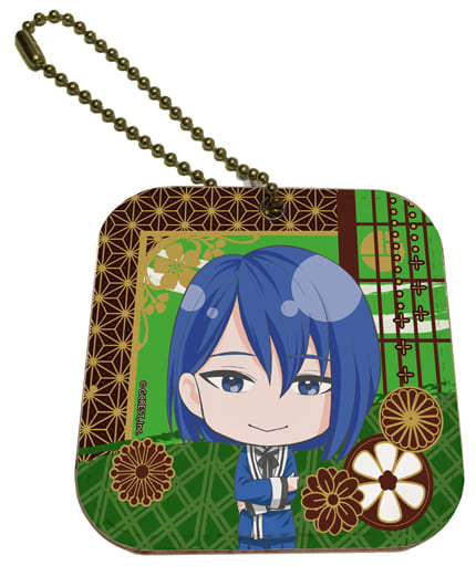 Yasuhide Funya no Akane sasu Sekai de Kimi to Utau Leather Mirror Charm Charm [USED]