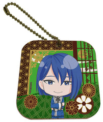 Yasuhide Funya no Akane sasu Sekai de Kimi to Utau Leather Mirror Charm Charm [USED]