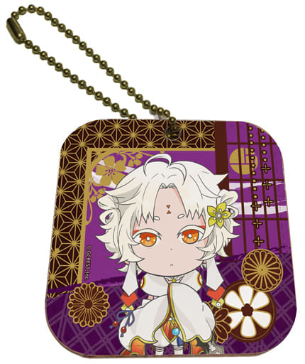 Yamato Takeru Akane sasu Sekai de Kimi to Utau Leather Mirror Charm Charm [USED]