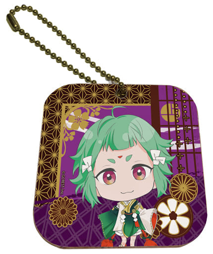 Ninigi Akane sasu Sekai de Kimi to Utau Leather Mirror Charm Charm [USED]