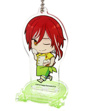 Natsume Sakasaki Ensemble Stars! Trading Acrylic Stand Key Chain Yumenosaki Cook Ver. Group B animate cafe Limited Key Chain [USED]