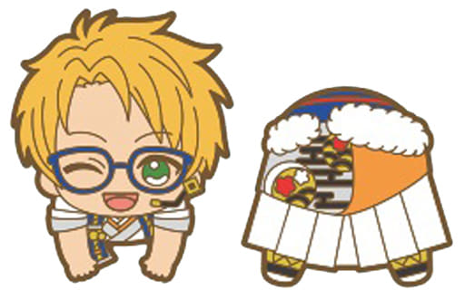 Makoto Yuuki Ensemble Stars! Nokkari Rubber Clip Seasons Winter Key Chain [USED]