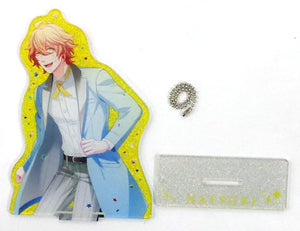 Natsuki Shinomiya Uta no Prince Sama Acrylic Keychain With Stand Glitter Star Ver. 7th Special Anniversary Limited Key Chain [USED]