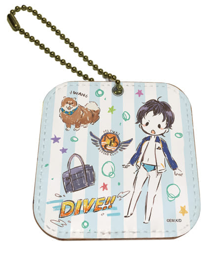 Tomoki Sakai Dive!! Graph Art Design Leather Mirror Charm Charm [USED]