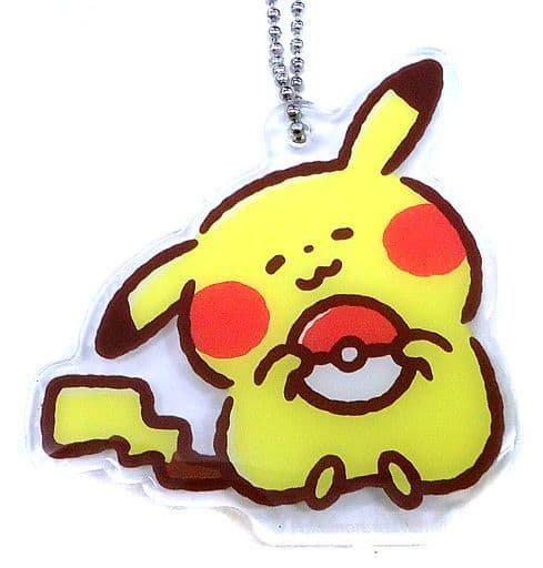 Pikachu Pokemon Pokemon Yurutto Acrylic Keychain Collection Pokemon Center Limited Key Chain [USED]