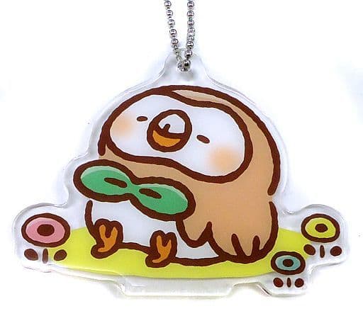 Rowlet Pokemon Pokemon Yurutto Acrylic Keychain Collection Pokemon Center Limited Key Chain [USED]