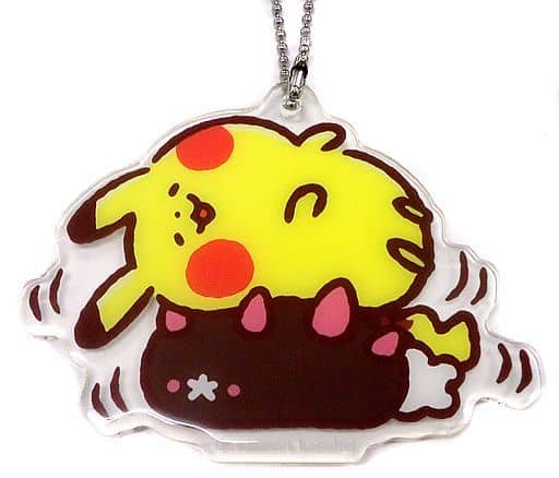 Pikachu Pyukumuku Pokemon Pokemon Yurutto Acrylic Keychain Collection Pokemon Center Limited Key Chain [USED]