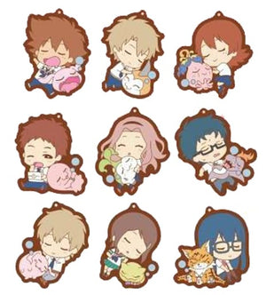 Taichi Yagami, etc. Digimon Adventure tri. Ohirune Rubber Mascot Collection All 9 Types Set Key Ring [USED]