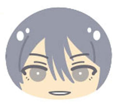 Natsuki Sakaki THE IDOLM@STER SideM Omanjuu Niginigi Mascot 1 Key Ring [USED]